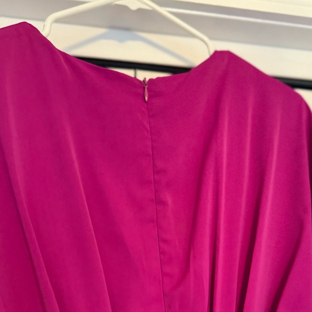 Beautiful Magenta Wide Leg Jumpsuit - Picture 16 of 16